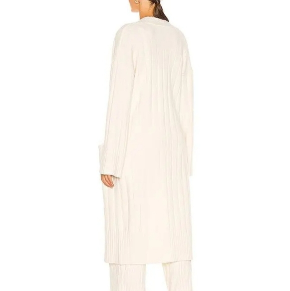 WEEKEND STORIES Revolve Ivory GIGI Maxi Cardigan sz XS - Picture 3 of 6
